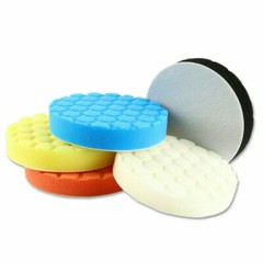 5Pcs 6″ Buffing Polishing Pad Wool Wheel Mop Kit For Car Polisher Drill Adapter