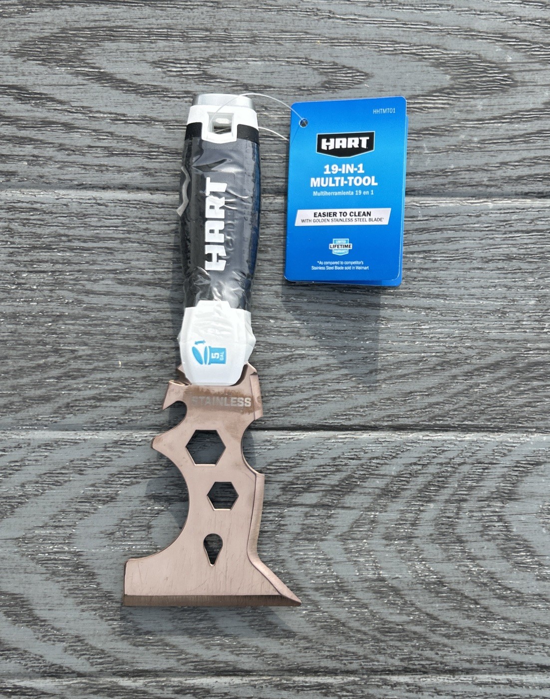 Hart 19-In-1 Multi-Tool Easier To Clean Golden Stainless Steel HHTMT01 New gallery