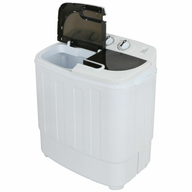 Segawe White Compact Portable Washer & Dryer - White gallery