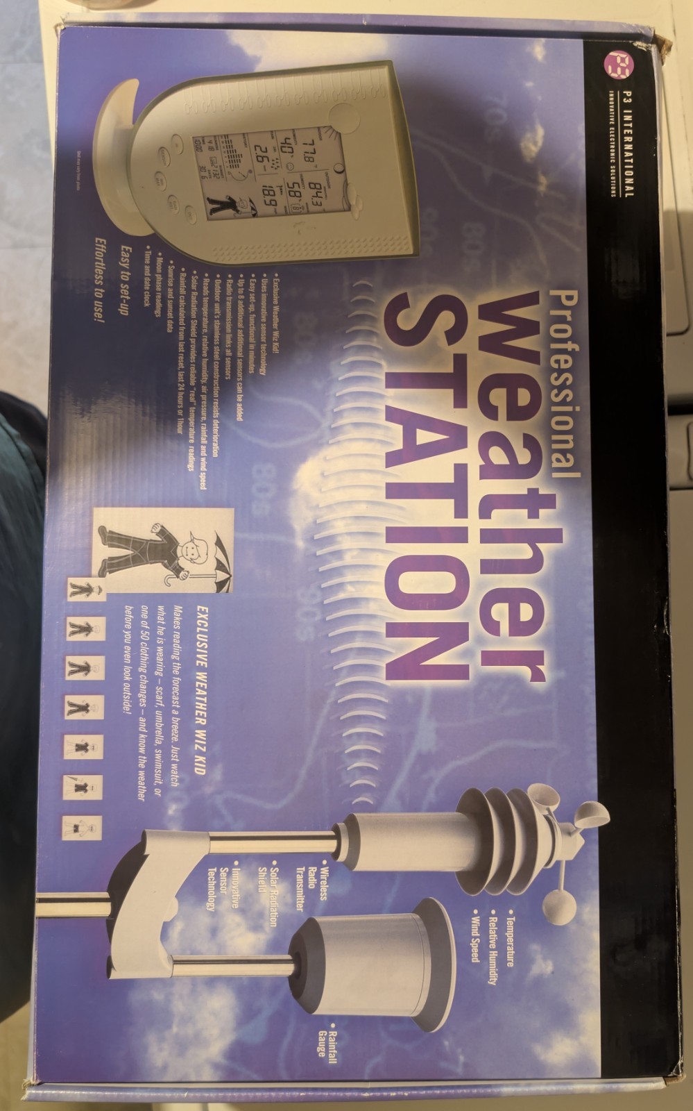 P3 International Professional Weather Station Indoor Outdoor E9250 gallery