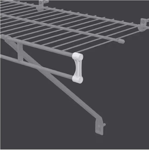 ProPack Shelf and Rod Wire Shelving End Caps (36-Piece) gallery