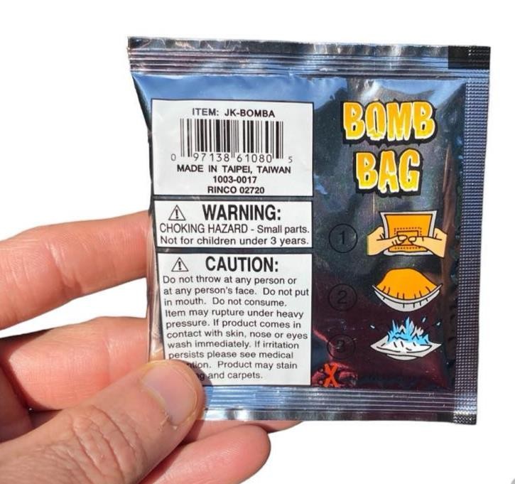 72 Exploding Bomb Bags - Loud Bang Party Noise Maker - Kids Toy Game Fun! gallery