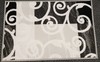 TEXTILE KITCHEN RUG, (nonskid)(20" x 30") BLACK,GREY & WHITE COLORS DESIGN, Adgo gallery
