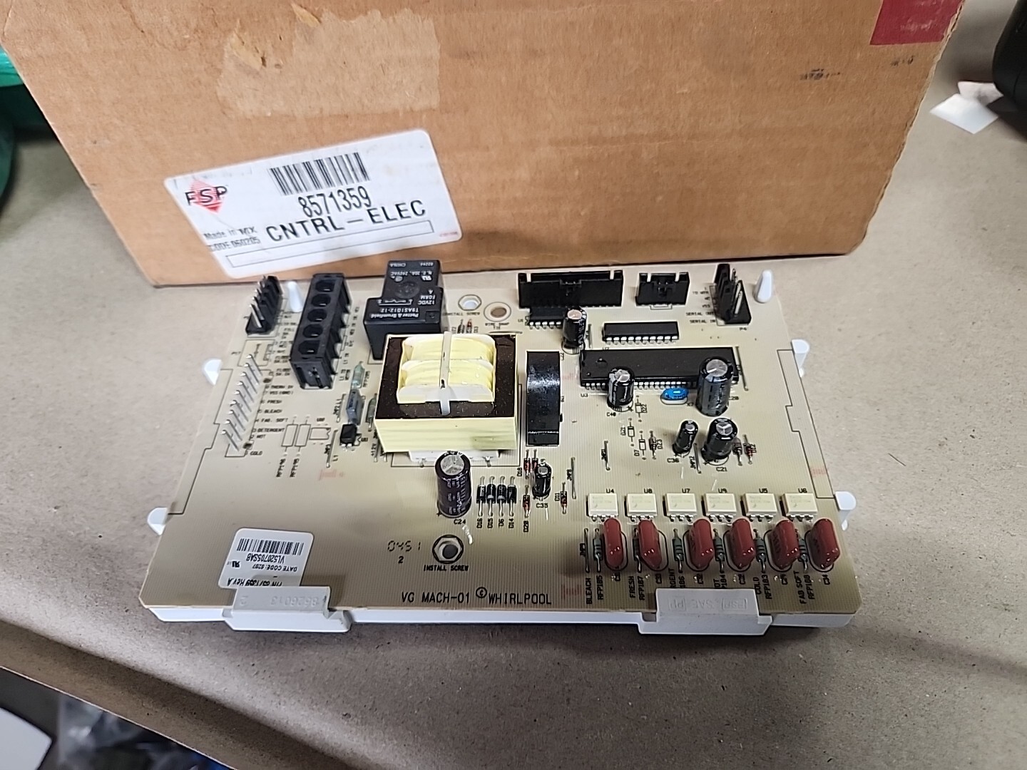 A14. New. Genuine OEM Whirlpool Control 8571359 gallery