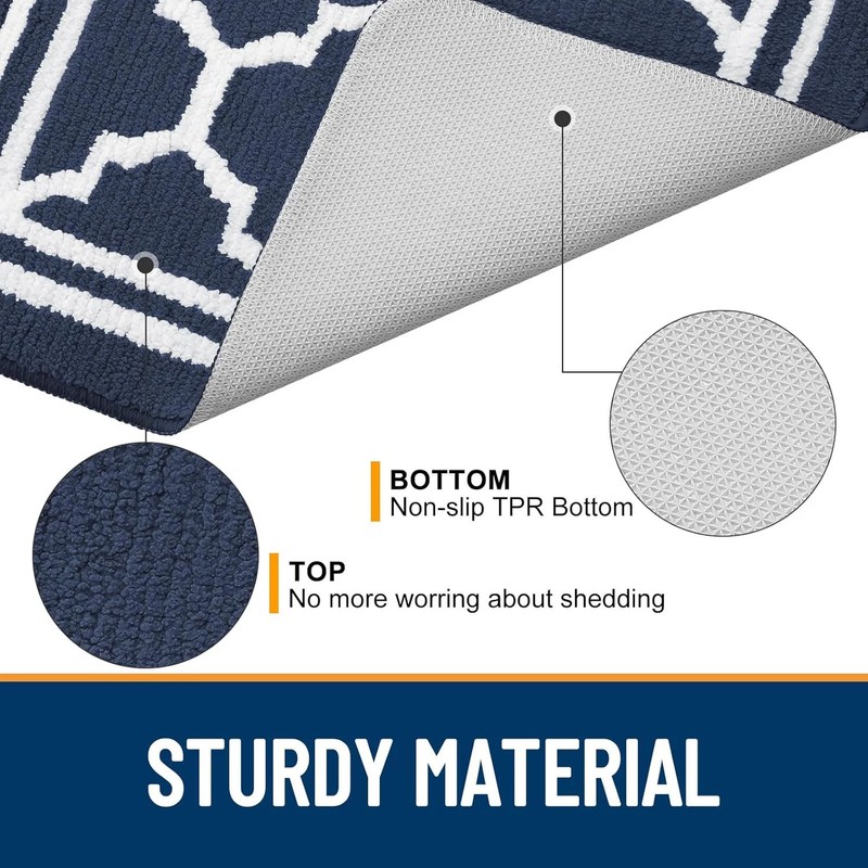 Buganda Indoor Door Mat, Dirt-Resistant and Absorbent Doormat, Anti-Slip, Low Pr gallery