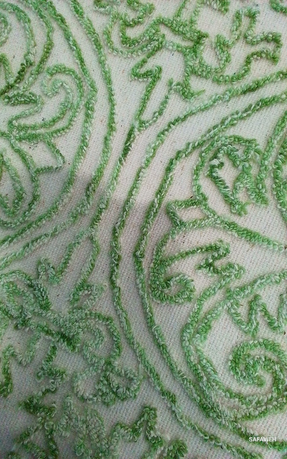 IVORY / GREEN 5'-0" x 8'-0" Back Stain Rug, Reduced Price 1172801898 MSR3511Y-5 gallery
