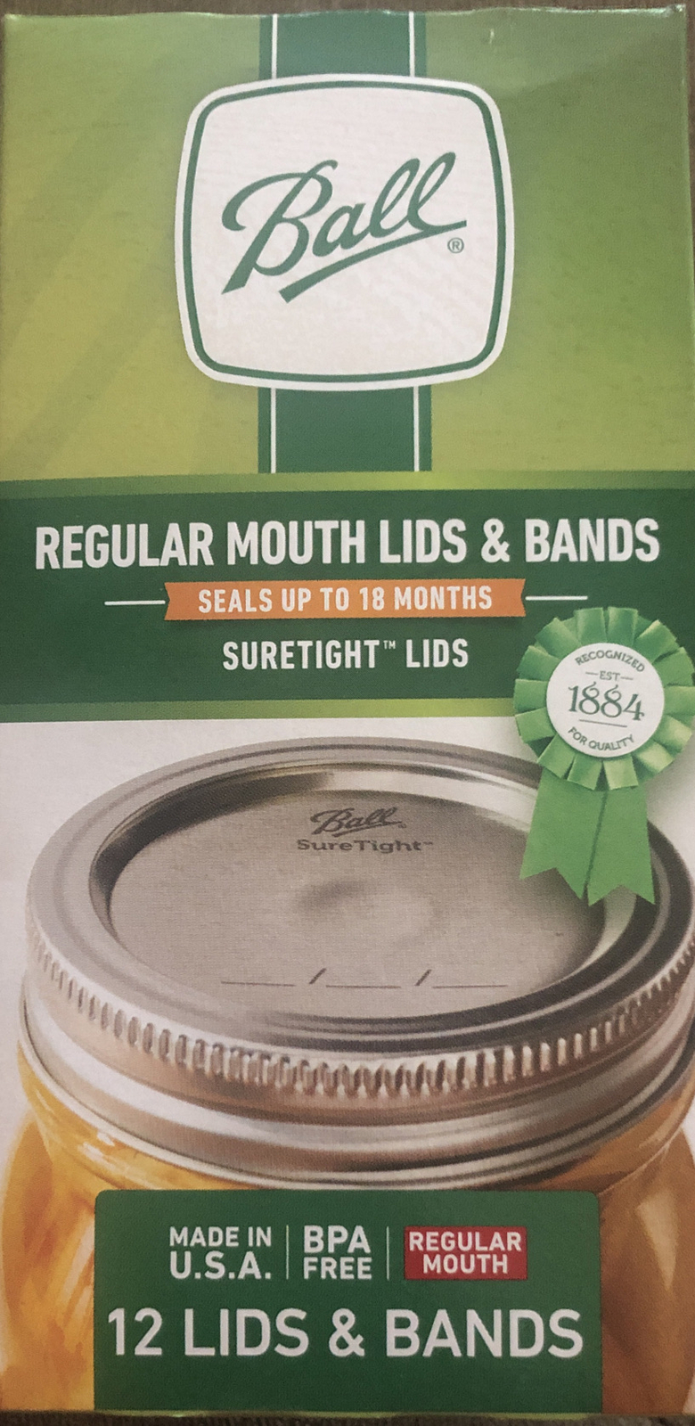Ball Regular Mouth Suretight Lids And Bands, BPA Free (12 Count) Canning Season gallery