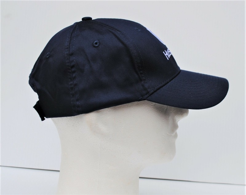 Genuine Blue w solid blue back Husqvarna stitched ball cap hat gallery