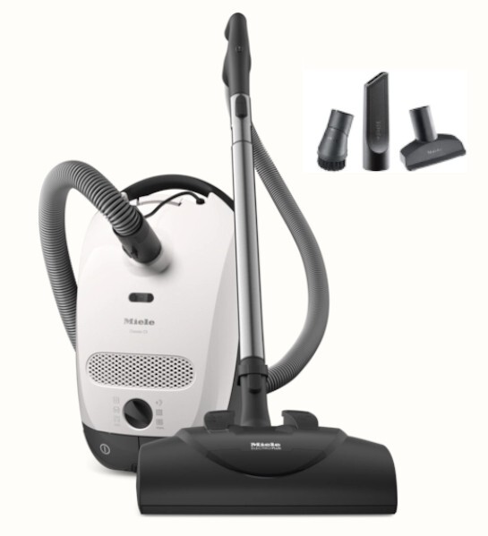 Miele Classic C1 Cat & Dog PowerLine Canister Vacuum Cleaner Lotus White SBAN0 gallery