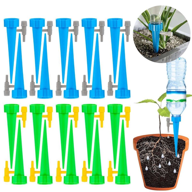 20Pcs Self Watering Spikes Automatic Irrigation Watering Drip System for Plants gallery