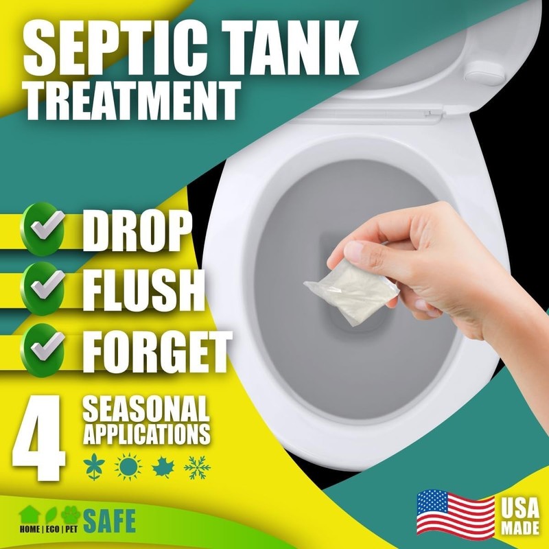 Efficient Septic Tank Treatment for 500-1500 Gallon Systems - Quick & Safe gallery