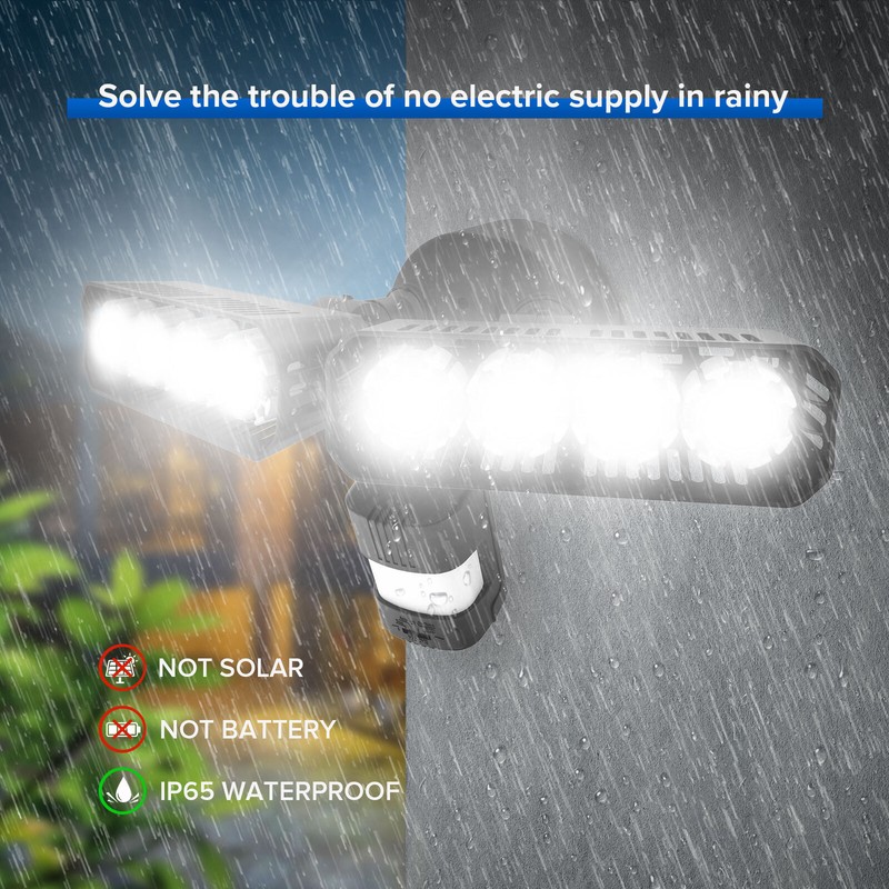 SANSI 36W 3600LM LED Motion Sensor Security Light Dusk to Dawn Floodlight gallery