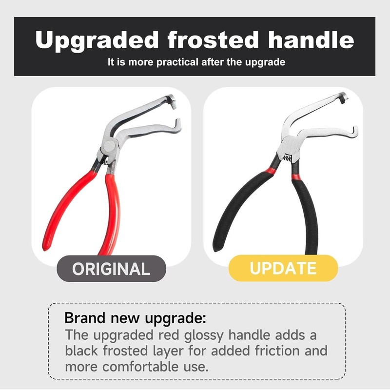 Electrical Disconnect Pliers Kit 2PCS Black GEARZAAR 5 Years Warranty gallery