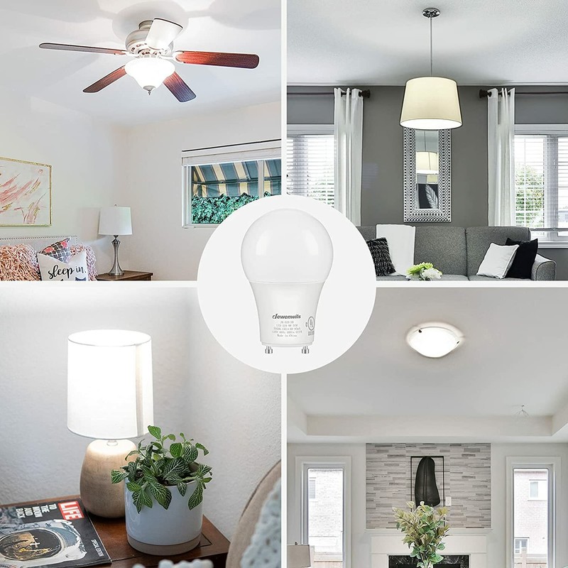 DEWENWILS GU24 LED Light Bulb Dimmable 2 Prong Light Bulbs 5000K Daylight gallery