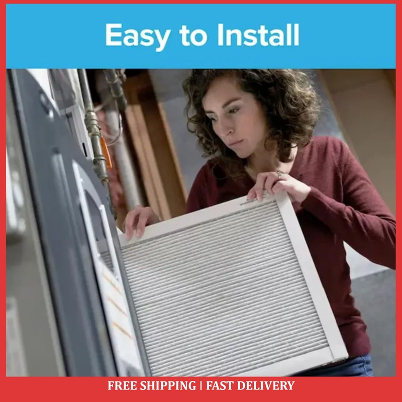 3M FILTRETE BASIC WHITE FLAT PANEL AIR FURNACE FILTER COUNT OF 2,4,8,48 FILTERS gallery