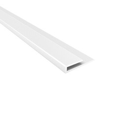 Fasade 47 in. Decorative Vinyl Large Profile J-Trim (5 Pack)