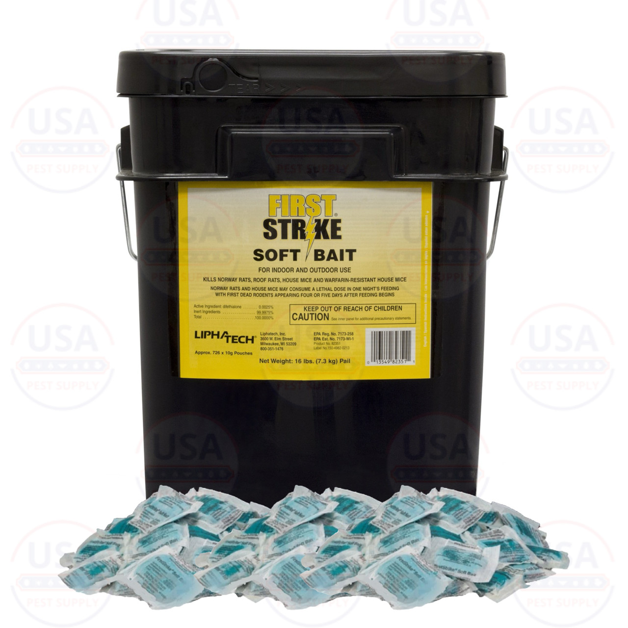 First Strike Soft Bait by LiphaTech | 16 lbs. Bucket gallery