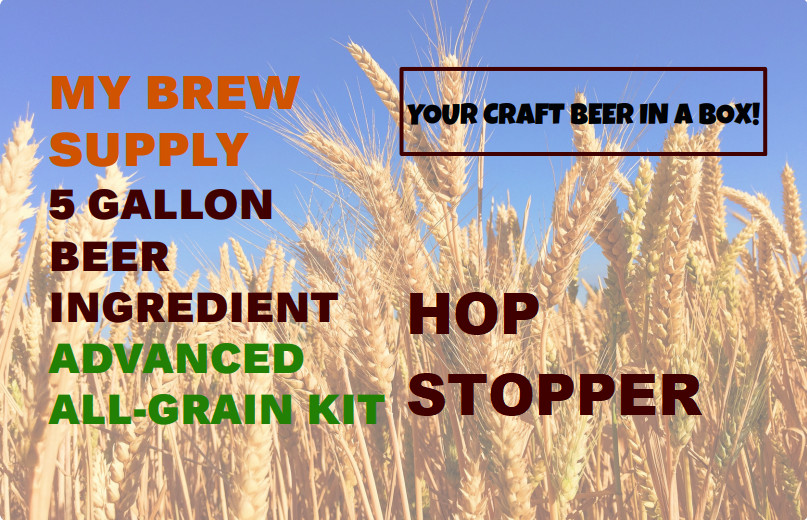 Hop Stopper Advanced Homebrew All Grain 5 gal Beer Ingredient Kit My Brew Supply gallery