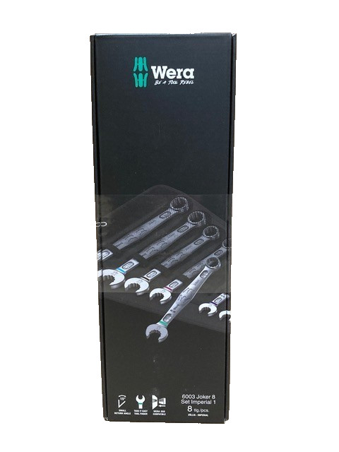 Wera 6003 Joker 8 Combination Wrench Set, Imperial 020241 SAE gallery