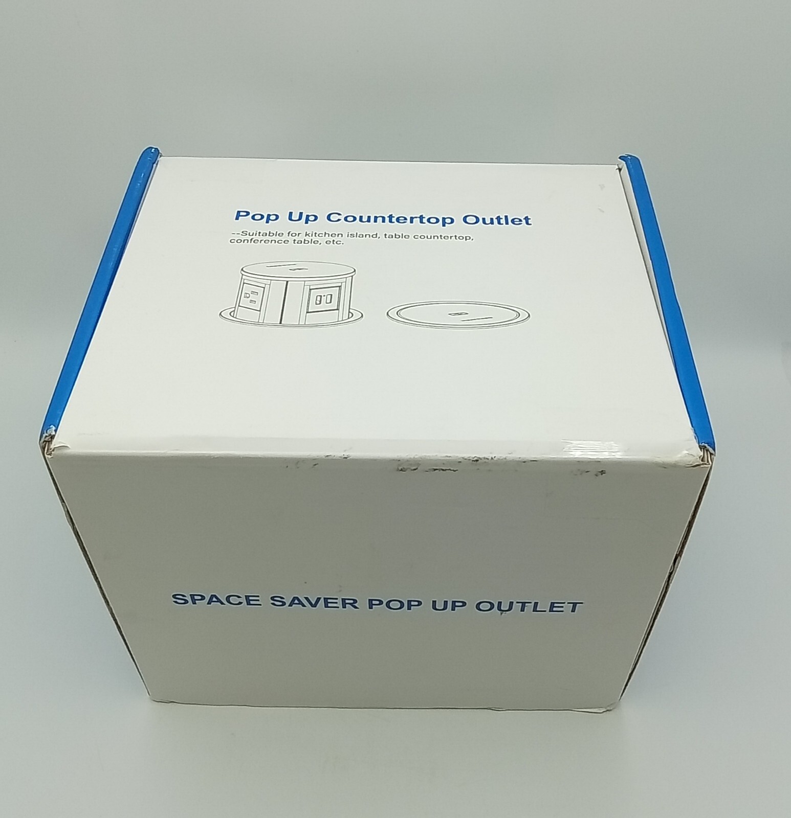 Pop Up Outlet for Countertop w/20W USB-C, 15W Wireless Charger, 4 Outlets gallery