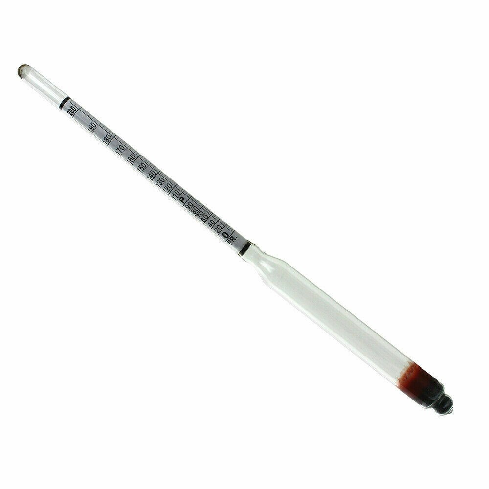 Alcohol Hydrometer 0-100% For Whiskey Moonshine Spirit Distilling Test Jar gallery
