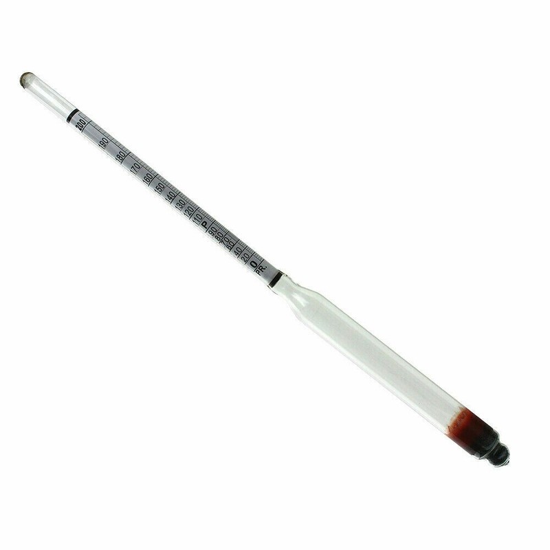 Alcohol Hydrometer 0-100% For Whiskey Moonshine Spirit Distilling Test Jar gallery
