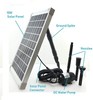 AEO Solar Water Pump KIT: DC Brushless 196GpH Water Pump w/ 10W Solar Panel gallery
