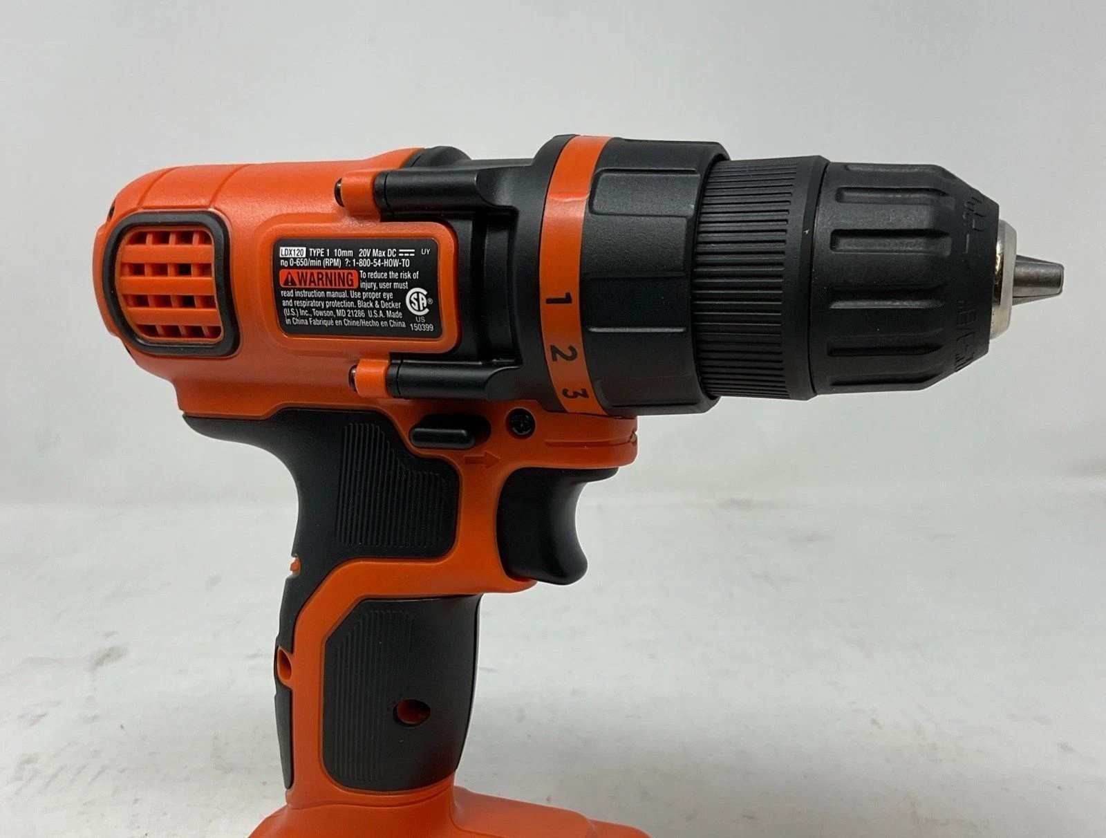 BLACK+DECKER LDX120 20V Volt Max Lithium-Ion Cordless 3/8 inch Drill Driver Kit gallery