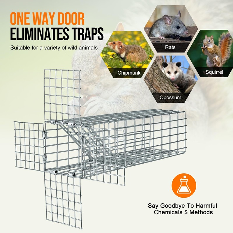 One Way Squirrel Door Excluder Humane Squirrels Chipmunks Contactless Outdoor gallery