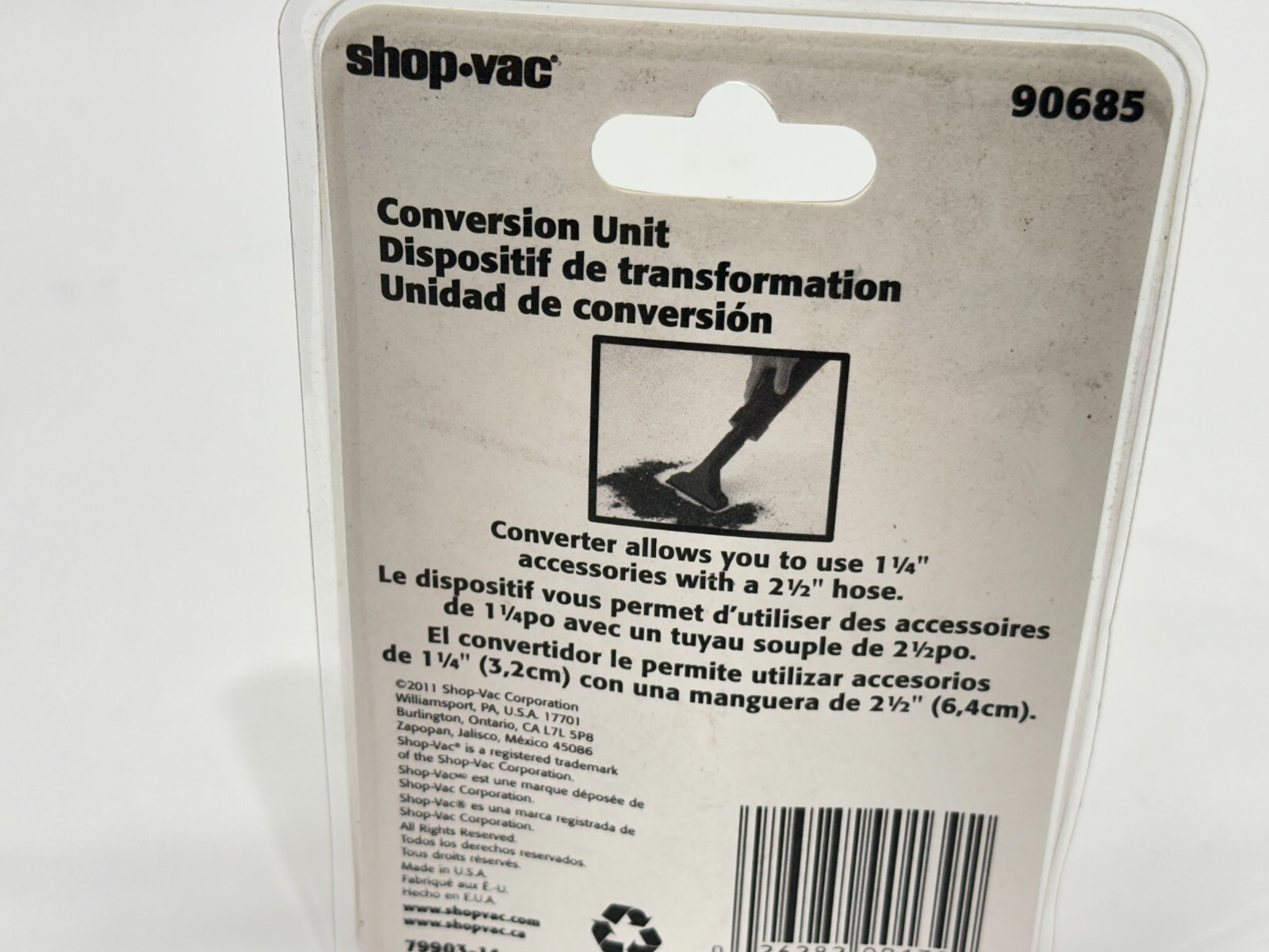 ShopVac 90685 Conversion Unit 1-1/4" To 2-1/2" gallery