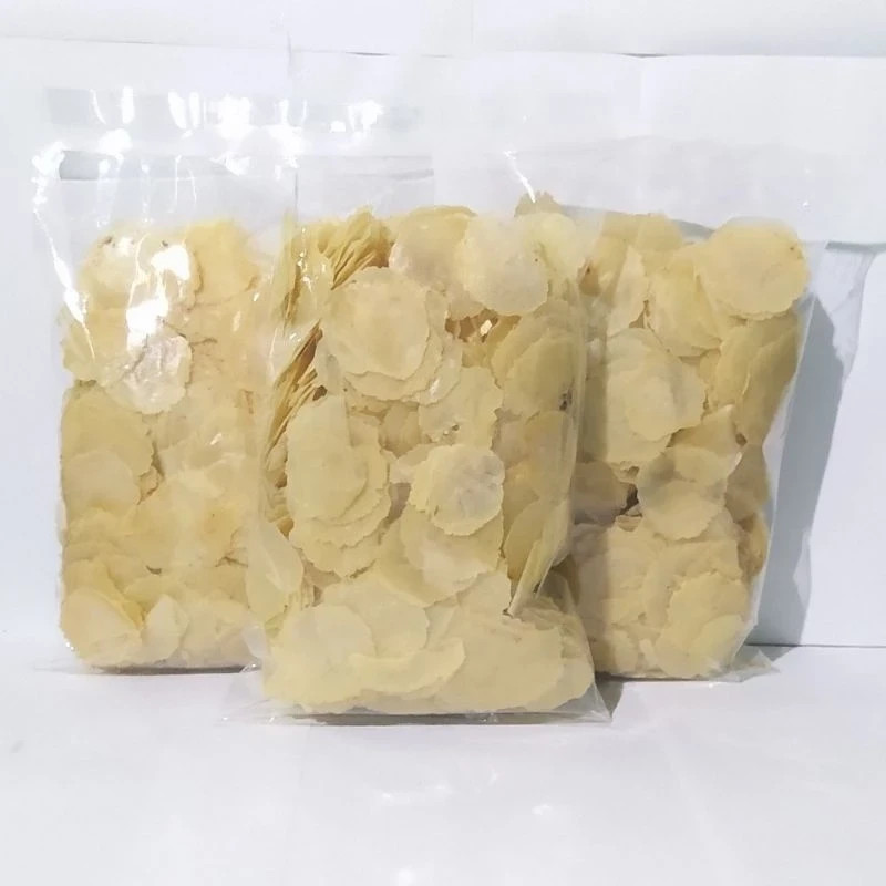 ORIGINAL SUPER THIN RAW MELINJO EMPING READY TO FRY 1KG gallery