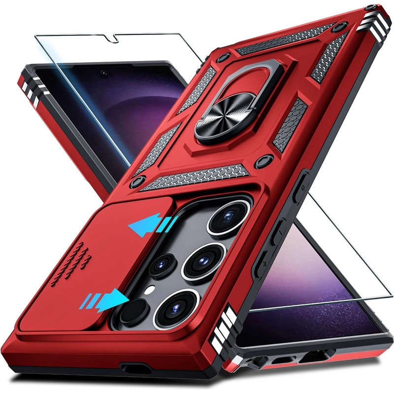 For Samsung Galaxy S26 Ultra Case /S26/S26 Plus Phone Cover + Tempered Glass gallery