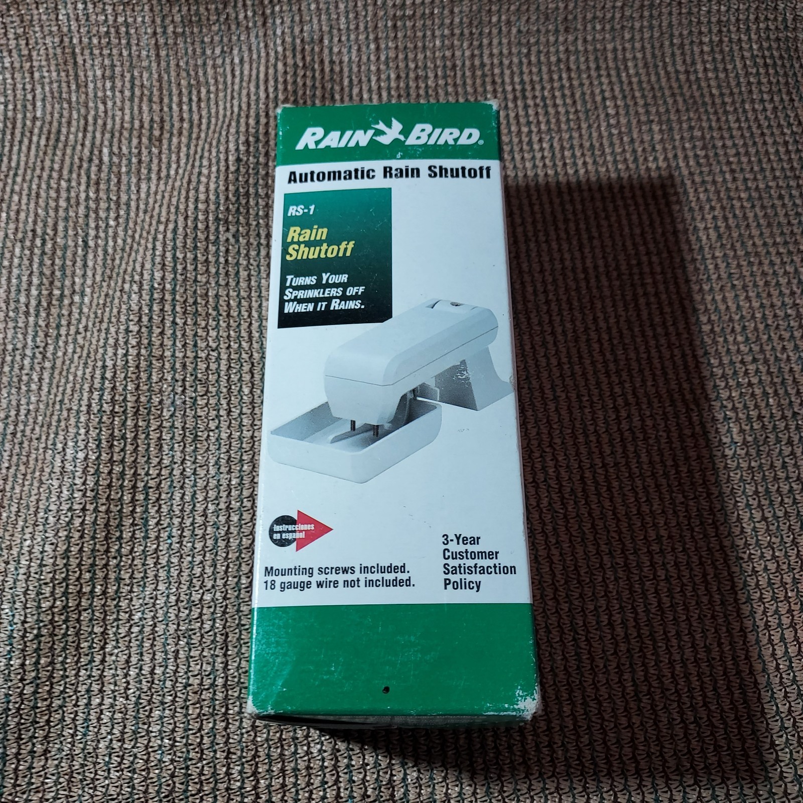 Rain Bird Automatic Rain Shutoff RS-1 Wired Rain Sensor NEW gallery
