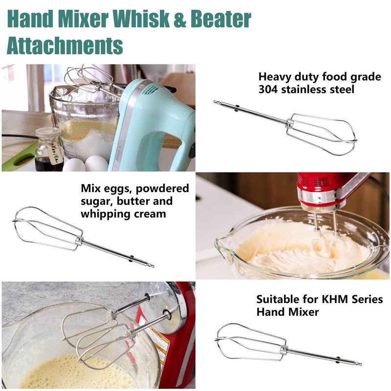 Hand Mixer Beaters Replacement for Cuisinart CHM Series Hand Mixer HM-50 HM-7... gallery