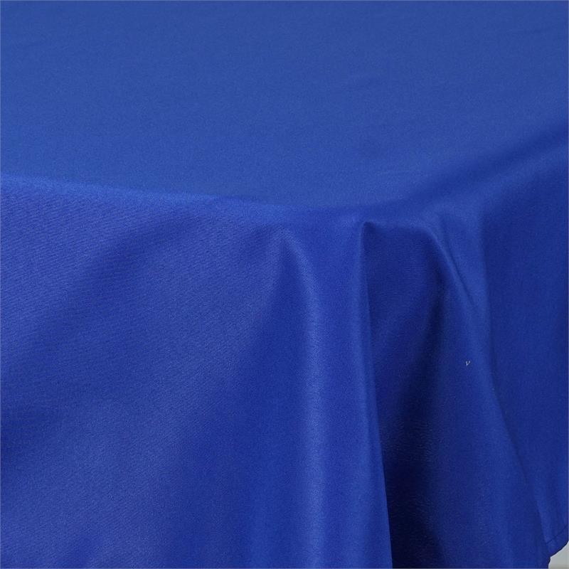 ROYAL BLUE 72x120 RECTANGLE POLYESTER TABLECLOTH Wedding Catering Linens Dinner gallery