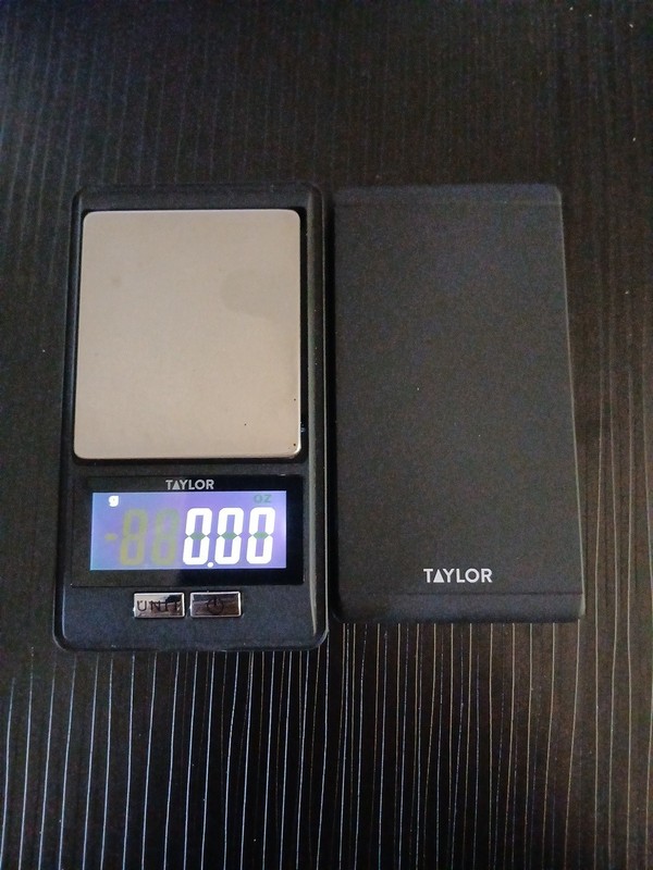 Taylor High-Precision Digital Portioning Scale with Cover, 16OZ/500G, Black gallery