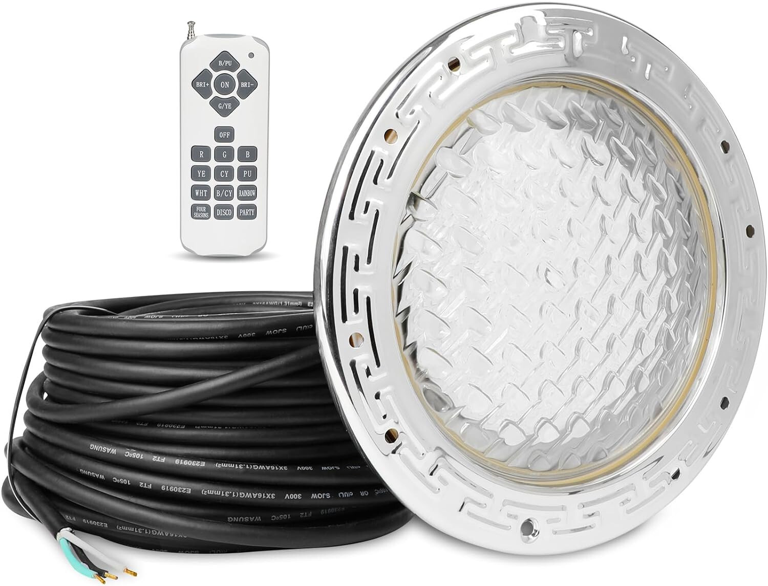Pomeade 10” RGB LED Pool Light, with Remote, 12V 35W, SH101100 gallery