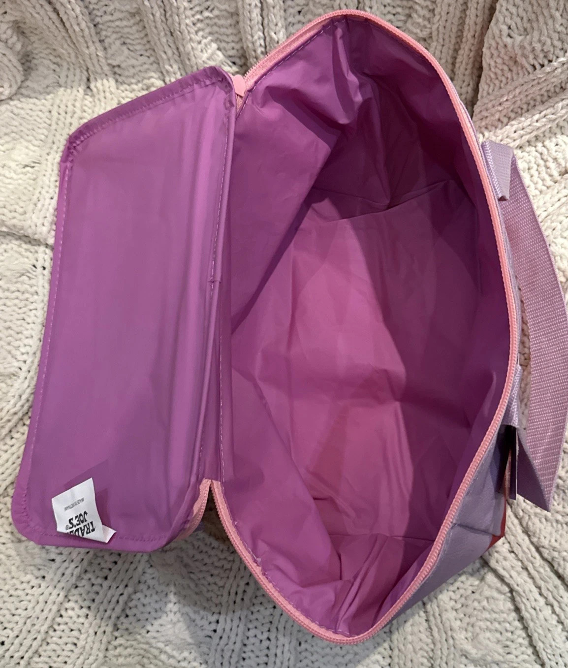 1 Trader Joe's 2026 Mini Insulated Tote Bag-Lavender gallery