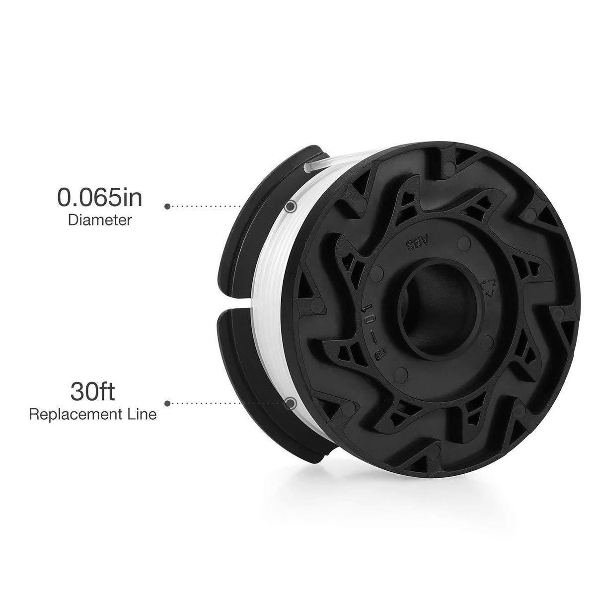 Replacement for - BLACK+DECKER AF-100-3ZP 30ft .065" Trimmer Spool, 3-Pack gallery