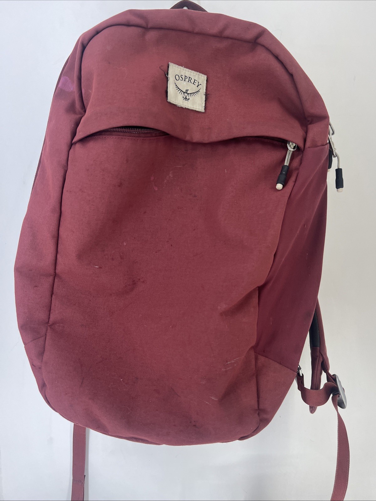 Pre-Owned Red Osprey Backpack - Unisex, Durable & Stylish 12x8 Roughly