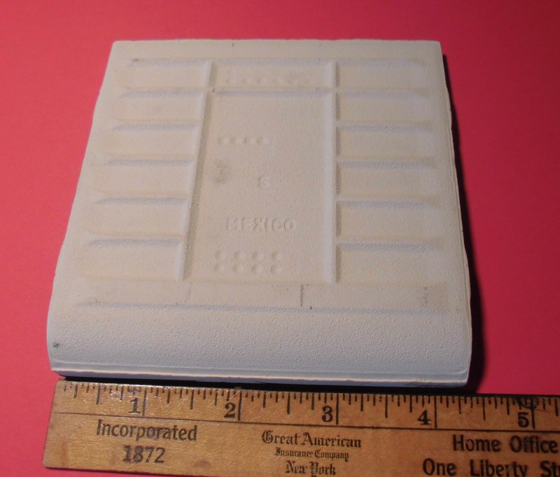 1 pc. *Glossy Black* stack-on base/cove Ceramic Tile; 4-1/4" X 4-1/4" NEW STOCK gallery
