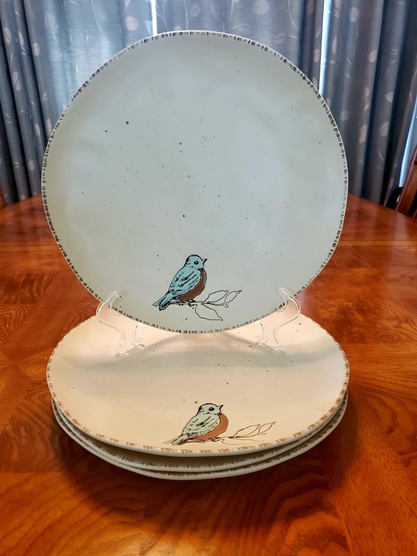 Dinnerware Set Easter Robin Aqua 30-Piece Spectrum designz gallery