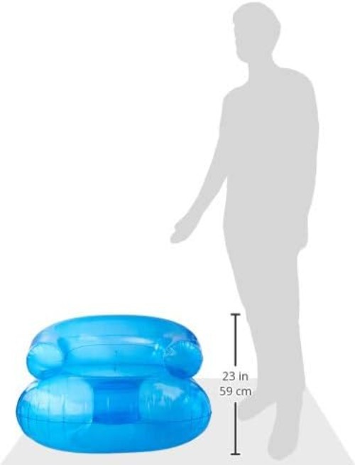 Versatile 36 Inch Inflatable Chair - Ideal for Parties, Reading Nooks & More gallery