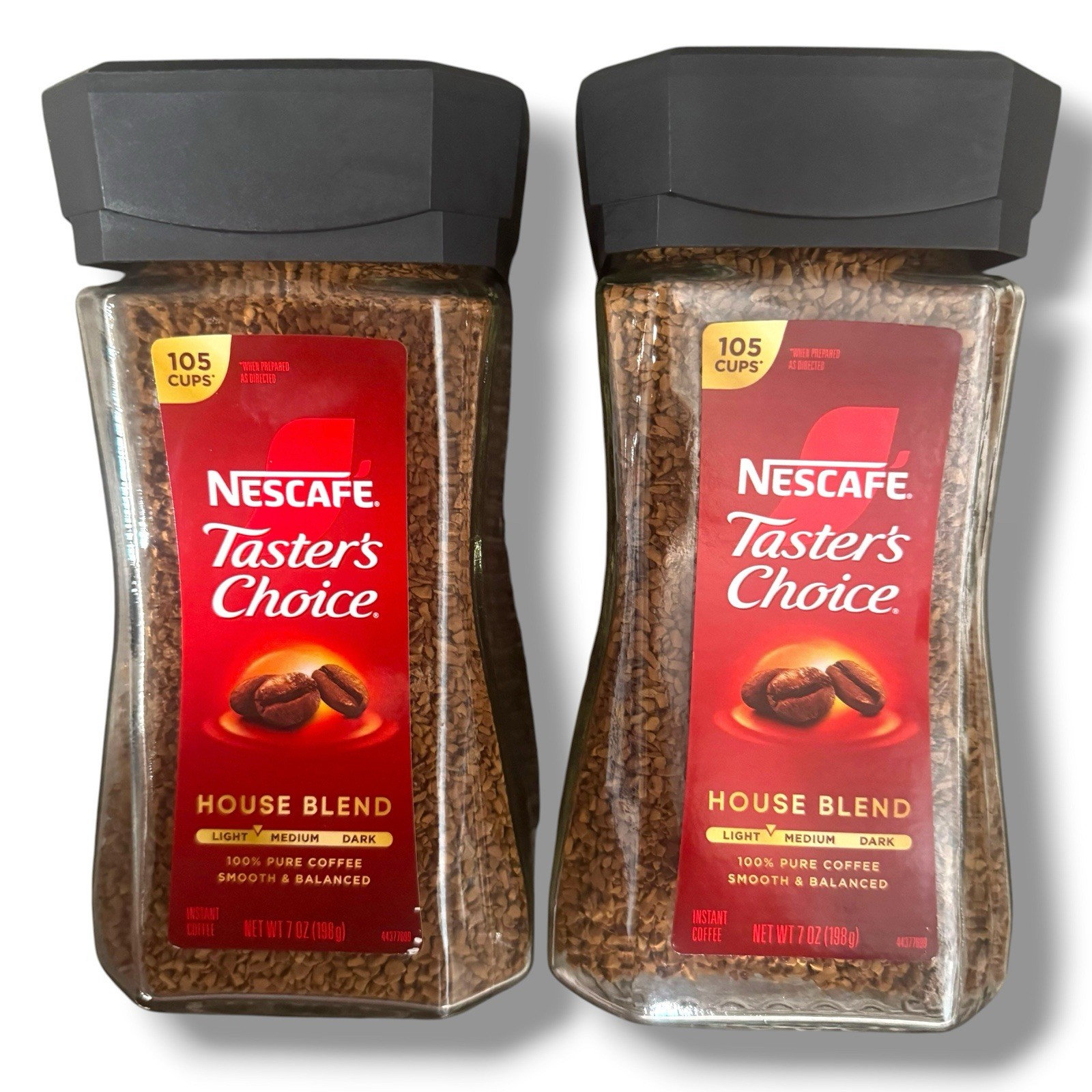 Nescafe Taster's Choice Instant Coffee House Blend 2 Canister Pack May 2027 gallery