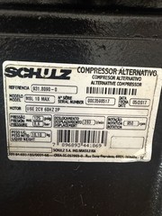 Schulz MSL 10 MAX Alternative Compressor Pump 220V 125 psig 283 L/min Oil