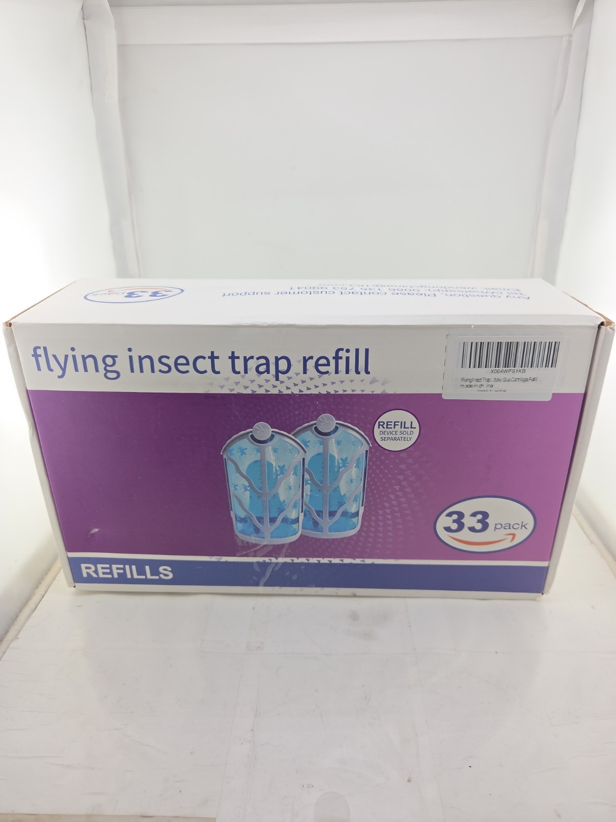 33 Pack Refill Cartridge Kit Compatible with Zevo M364 for Flying Insect Trap gallery