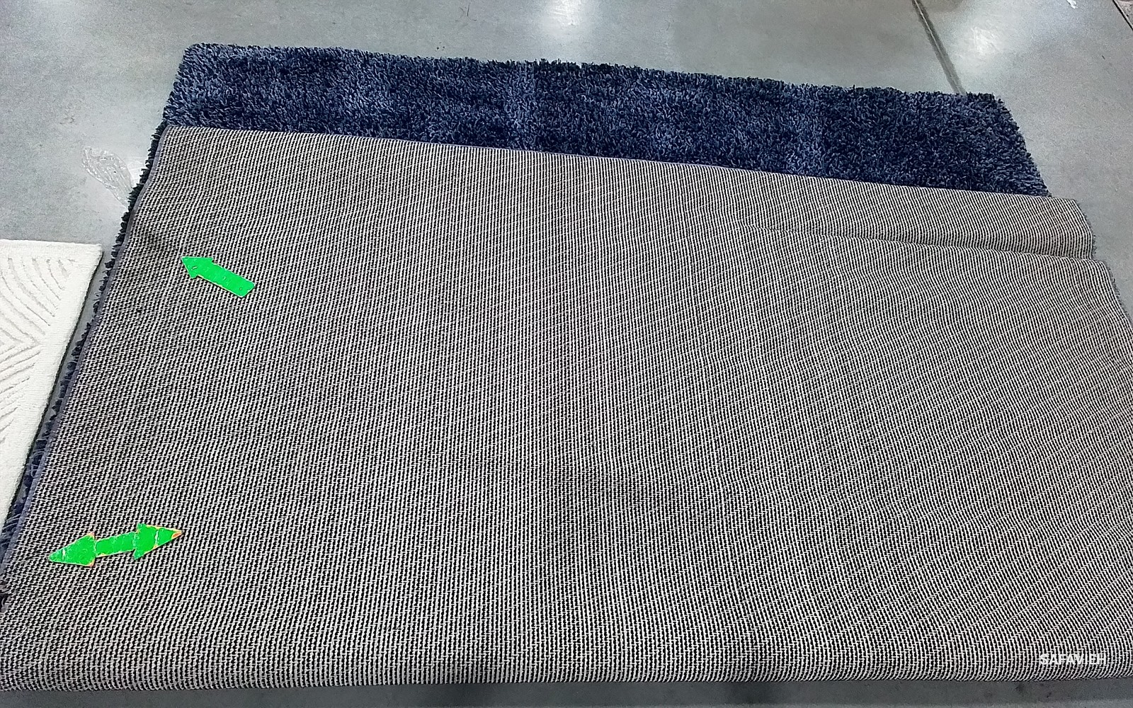 NAVY 8'-0" x 10'-0" Back Stain Rug, Reduced Price 1172800112 SG151-7070-8 gallery