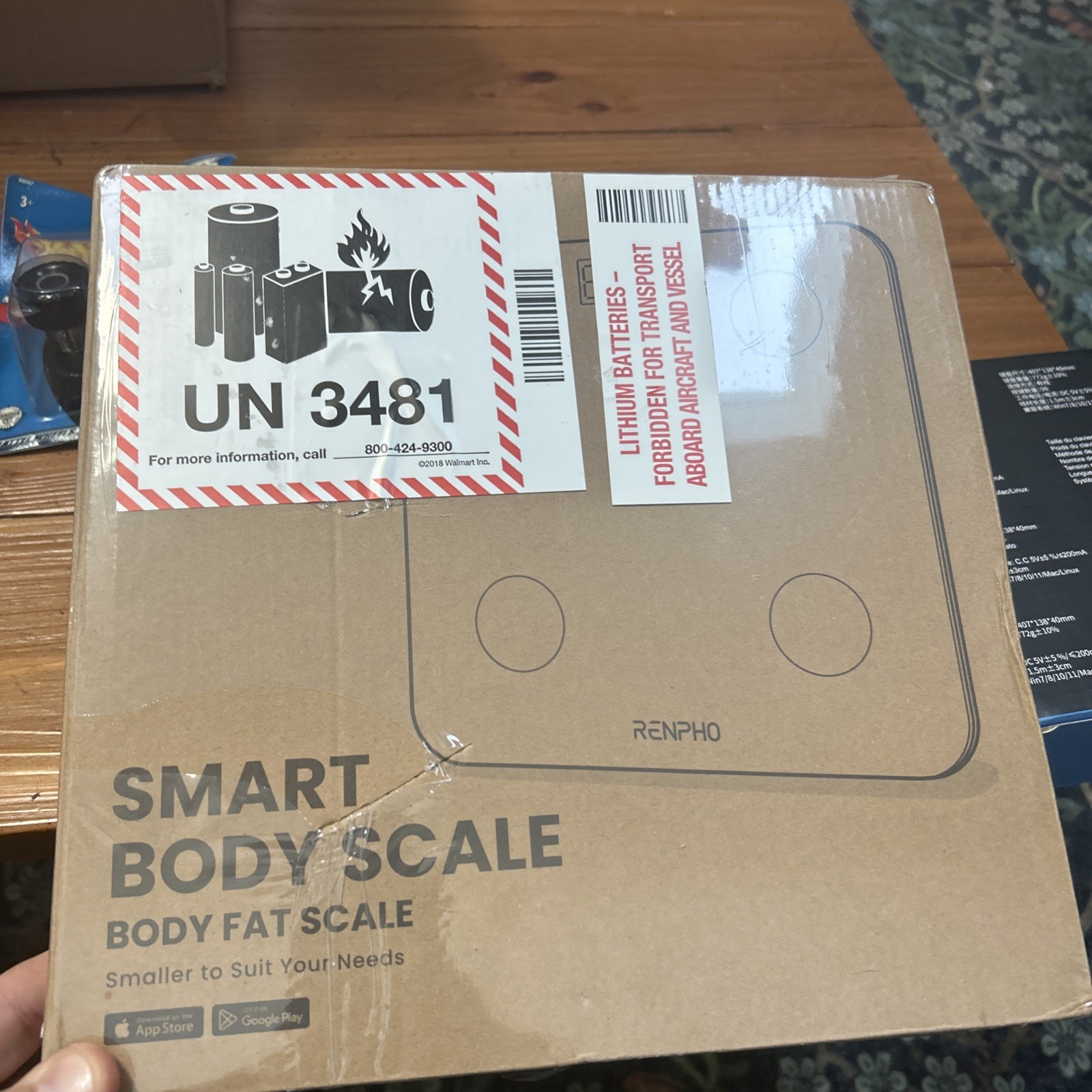 RENPHO Smart Body Fat Scale Weight Scale Body Bathroom Scale Bluetooth, 400 lbs gallery