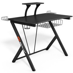 Gaming Desk Computer Desk PC Table Workstation with Headphone Hook & Cup Holder