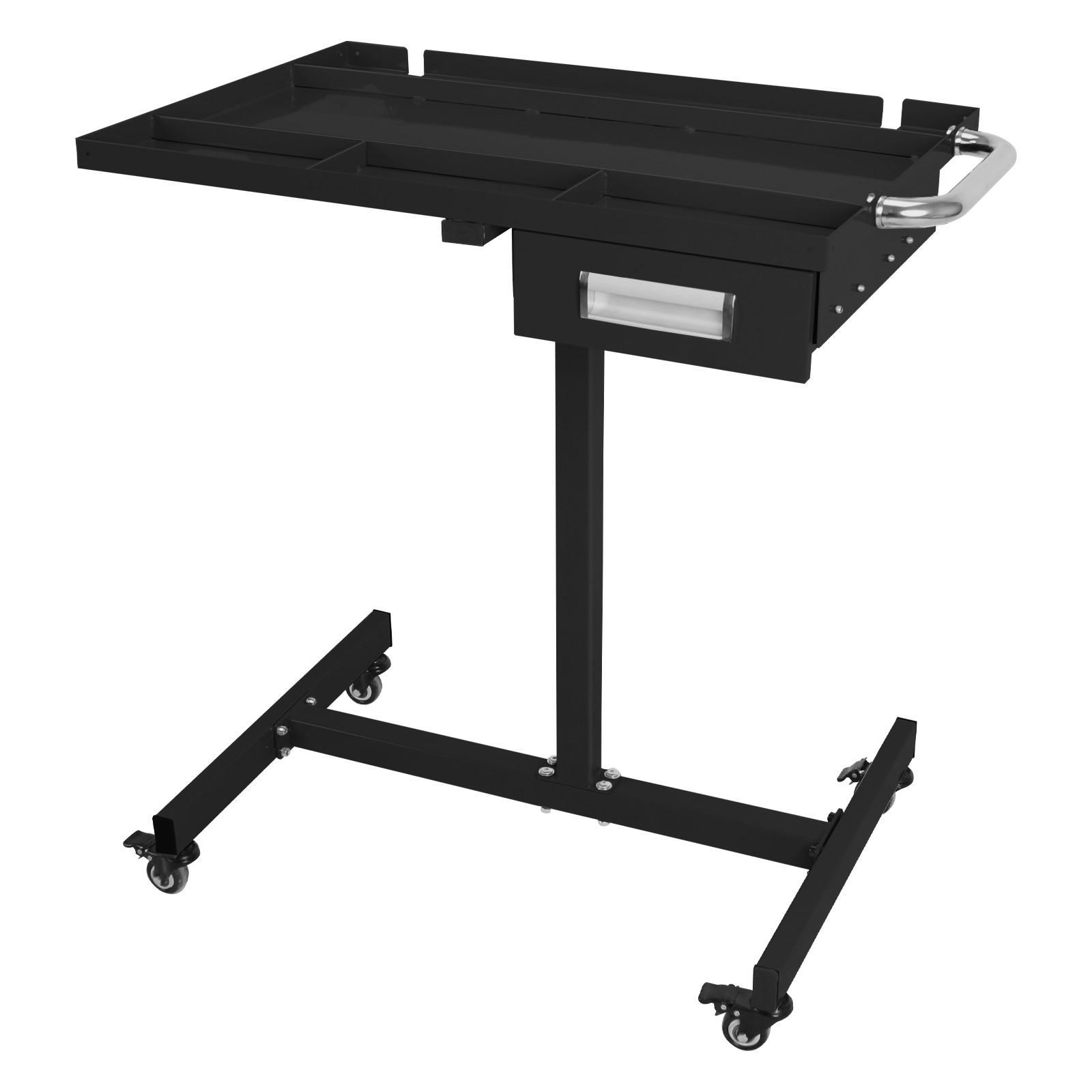 3 Colors Rolling Tool Tray 220lbs Capacity Tear Down Work Table with Drawers gallery
